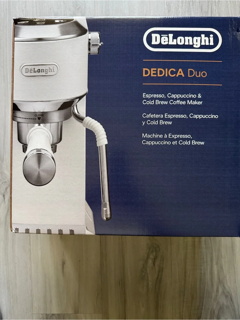 DeLonghi Dedica Duo Espresso & Cappuccino Maker - White.